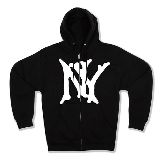 NYC DO THE RIGHT THING (ZIP HOODIE) - PUFF PRINT