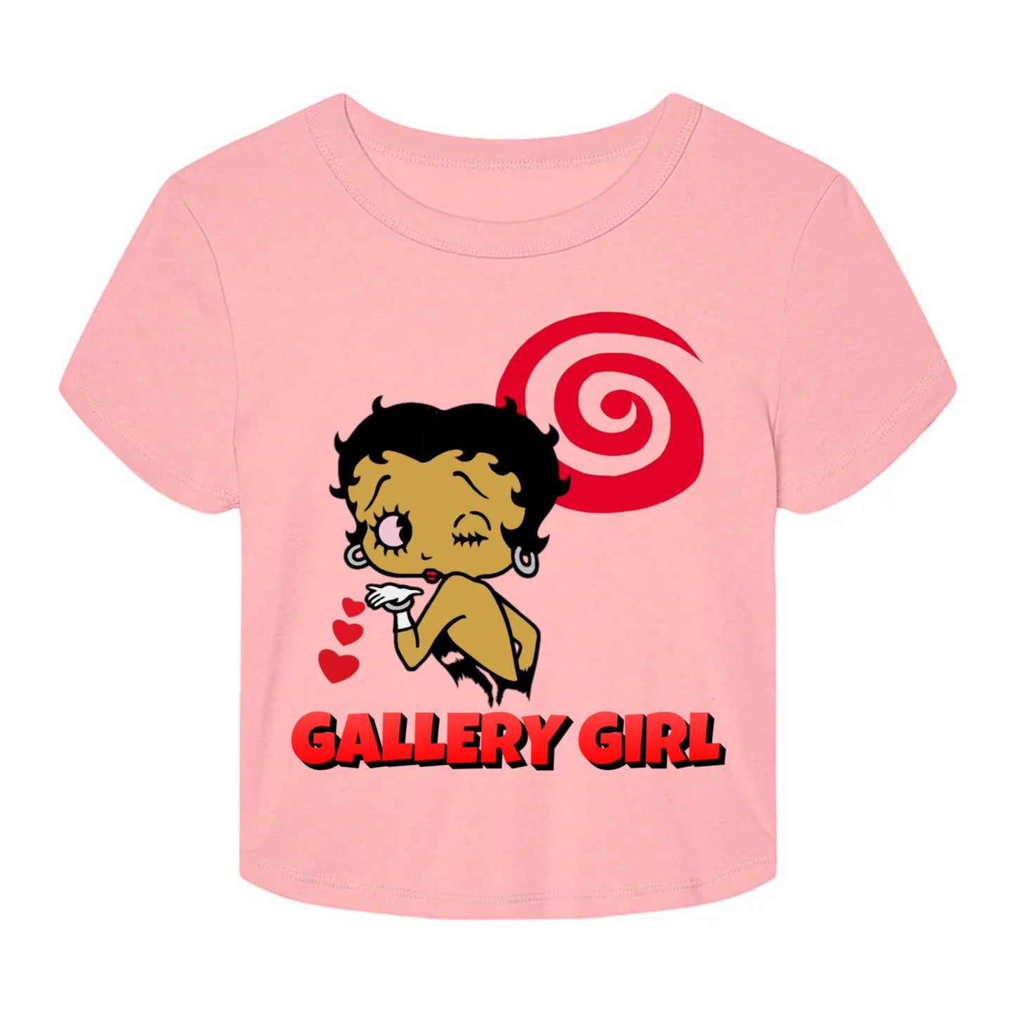 Adult Size Betty Bop Baby Tee | Gallery Girls